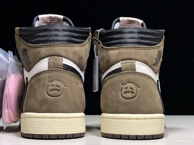 One Kick 1 'Mocha' Air High OG Retro Scott Jordan x Travis - CD4487 100 0726